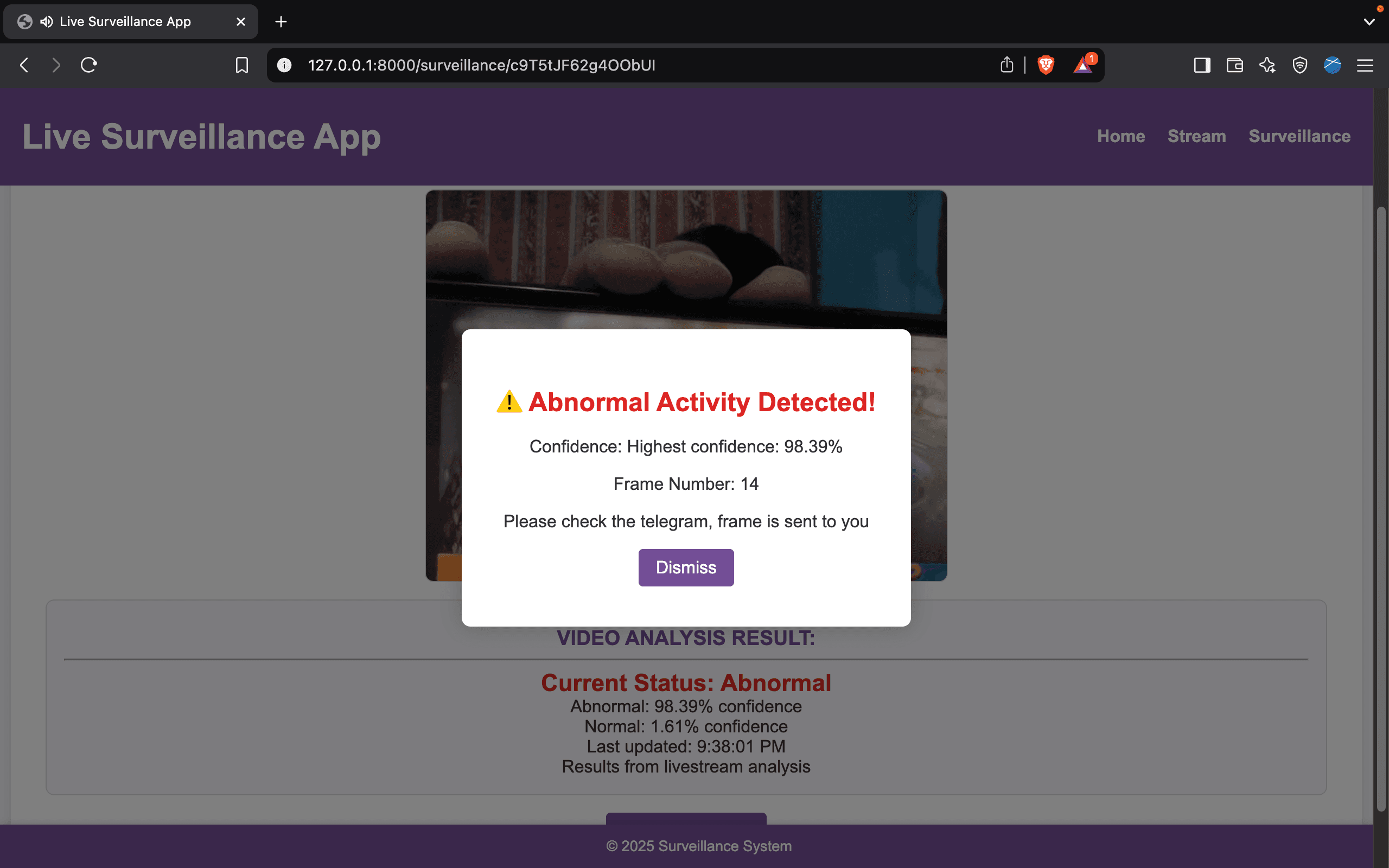 Unusual Activity Detection